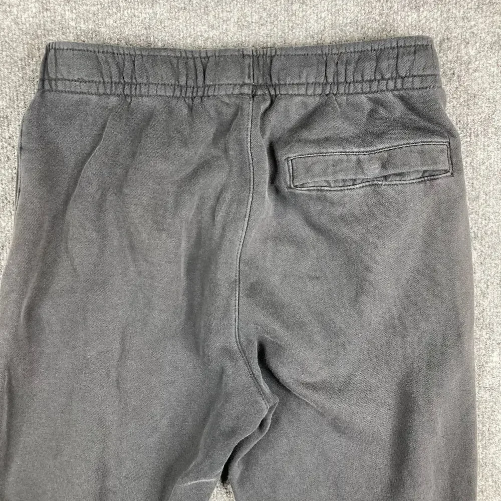 Nike Sweatpants Mens Size M Black Fleece Joggers Tapered‎ Fit Drawstring Pockets